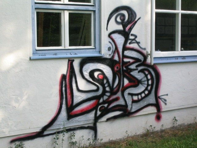 Graffiti-Entfernung – Bild 2