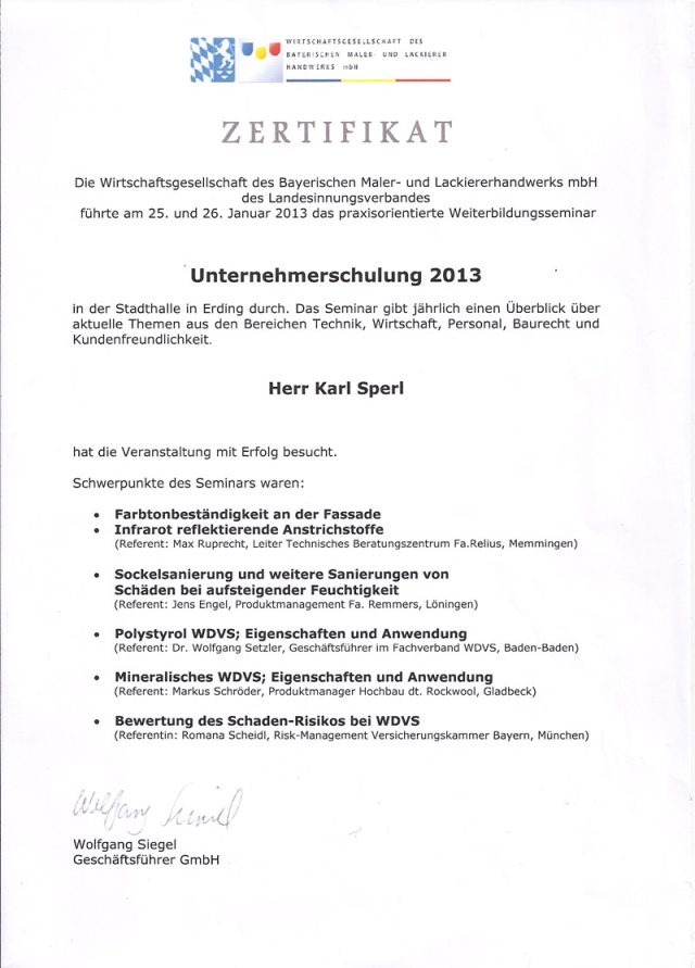 Zertifikat Unternehmerschulung (2)